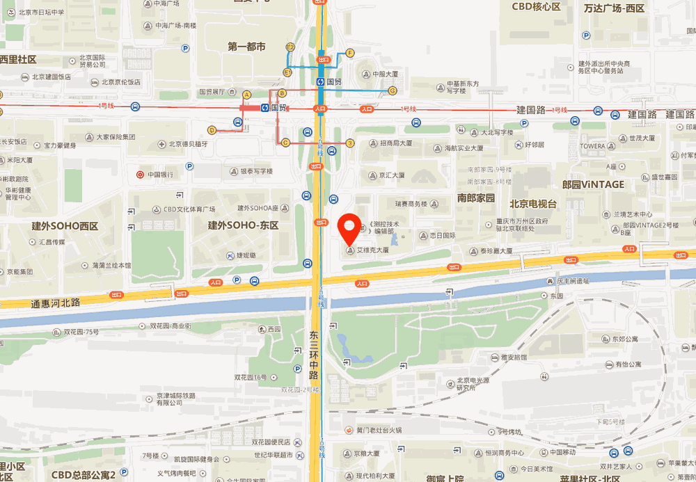 艾维克大厦位置地图